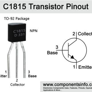 C1815 Transistor Details About Pinout, Equivalent, Uses, Features & More