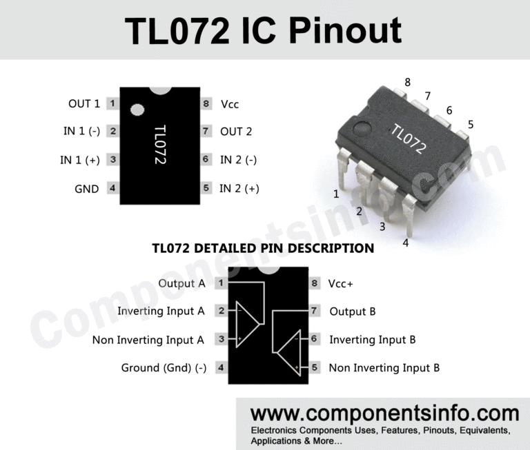 download tl072 pinout for free